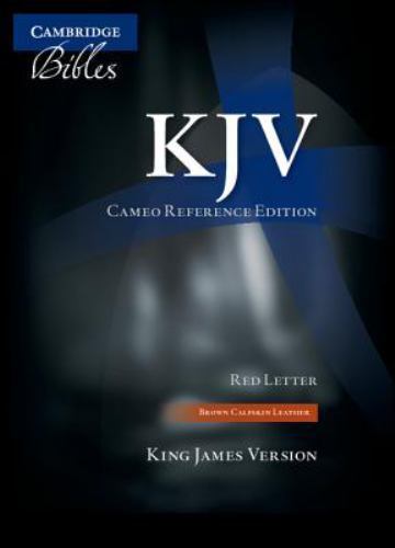 Kjv cameo reference bible - cameo,