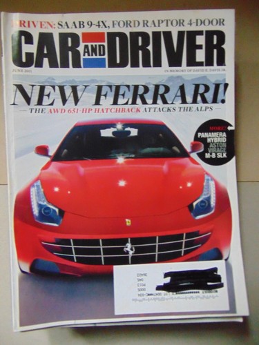 Car and driver magazine june - and,