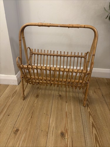 Vintage bamboo cane magazine - vintage,