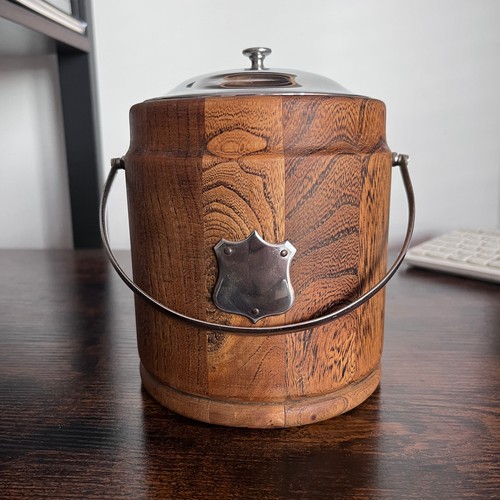 Antique english oak biscuit - antique,