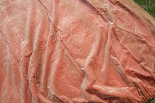 Pair salmon pink - , vtg