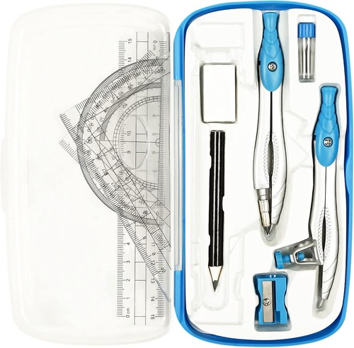 Geometry set pcs protractor - set,10,