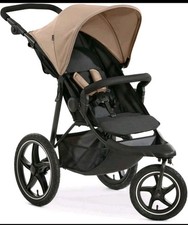 Hauck All Terrain 3 Wheel Pushchair  Rain Cover Reclining Seat Stroller Pram 