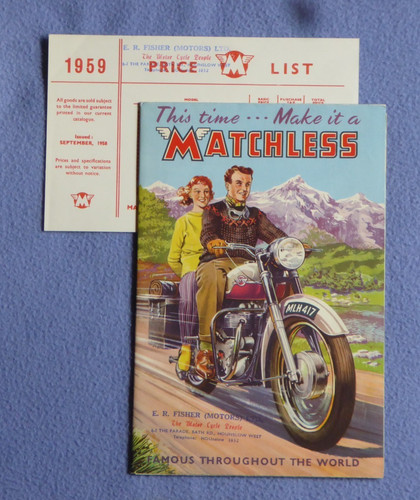 Vintage 1959 matchless - vintage,
