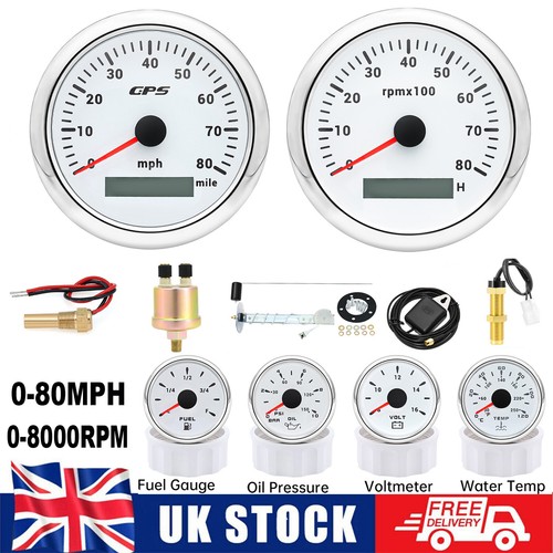 Gauge set with sender - set,