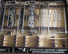 Tenso Tensometer Tensiometer HUGGENBERGER instrumente vintage tool set