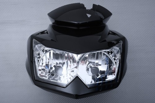 Black front nose fairing - front,