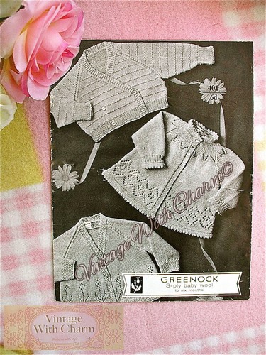 Vintage knitting pattern - knitting,