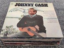 COLLECTION OF 28 COUNTRY & WESTERN / FOLK  ALBUMS (SEE DETAILS)