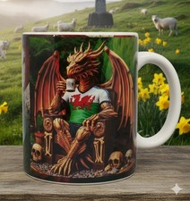 Wales Dragon Coffee Mug Welsh