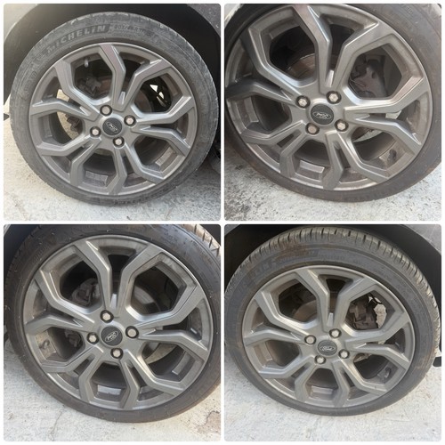 Ford fiesta line - line, alloys