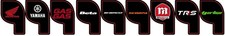 Domino Trials Throttle Decal