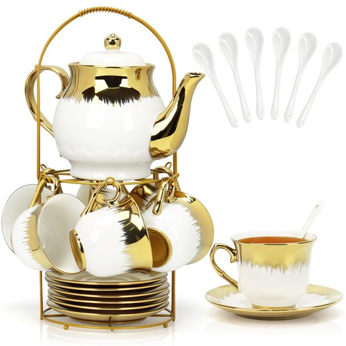 Porcelain tea set - tea, large