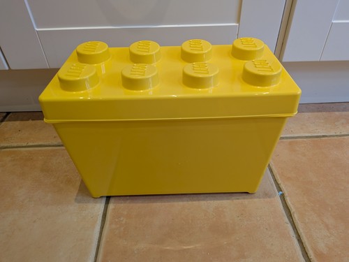 Duplo yellow storage - duplo, box