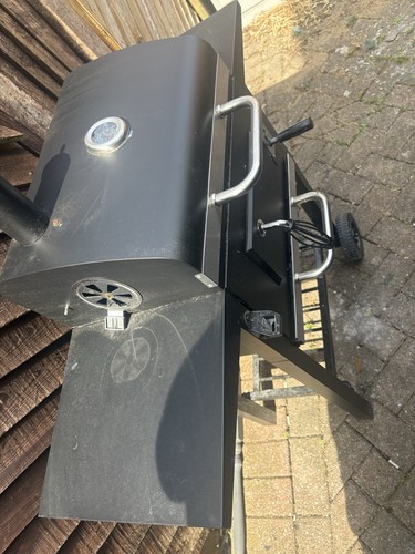 Bbq and smoker used - smoker, once