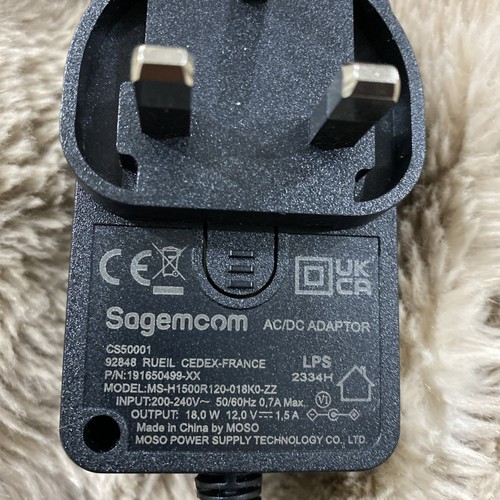 Sagemcom black 5a - black, 12-v