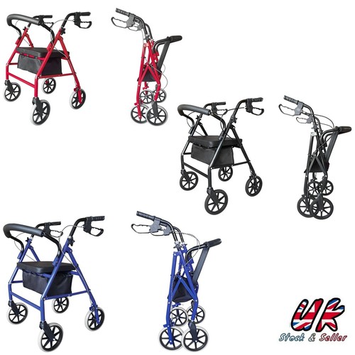Foldable rollator aluminium - foldable,