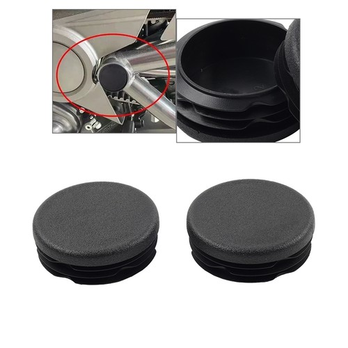Motorcycle frame hole cover - hole,