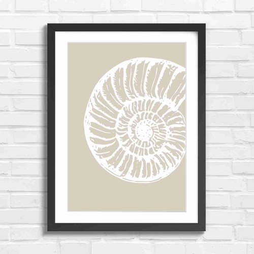 Minimalist nautilus shaped - minimalist,