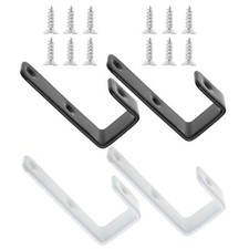 2 pc Bed Ladder Hooks J-Hooks for Bunk Beds Loft Beds and Ladders  PVC Coating