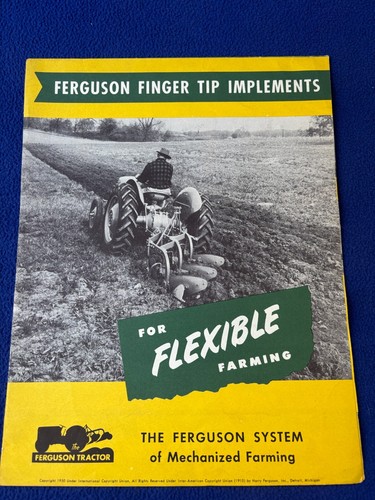 Farm tractor brochure - farm,
