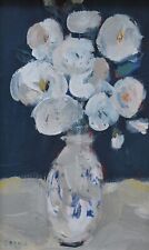 Charming Jane Soeder Original Oil Painting Still Life Of Flowers Scottish Art