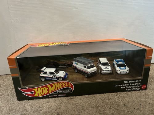 Hotwheels premium rally set - premium,