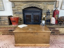 Old Antique Pine Chest