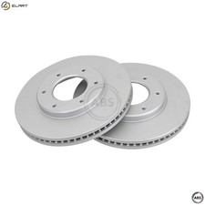 2x BRAKE DISC 16615 FOR TOYOTA