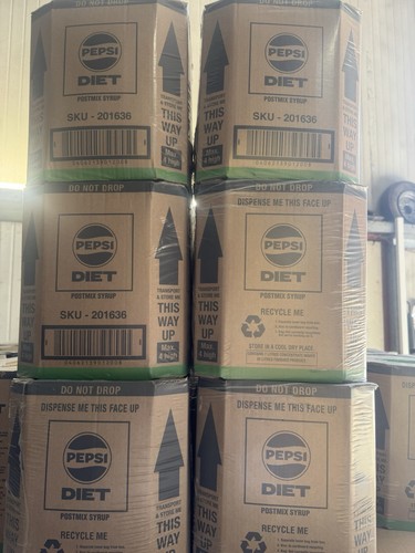 Diet pepsi postmix bib - x, 6