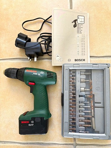 Bosch psr 6v cordless - 9.6v,