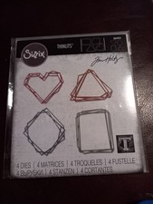 Geo Frames Sizzix Thinlits Die