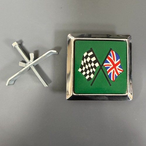 Classic car grille - badge,