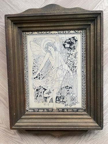 Art nouveau style picture - nouveau,