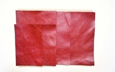 Oxblood Red Genuine Leather -