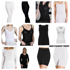 NEW Ladies Snowdrop Thermal Underwear  soft Vest Tops & panties Long Johns