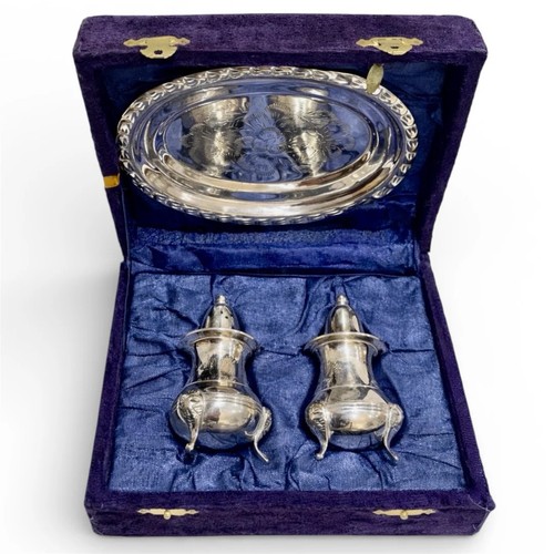 Vintage silver plated cruet - vintage,