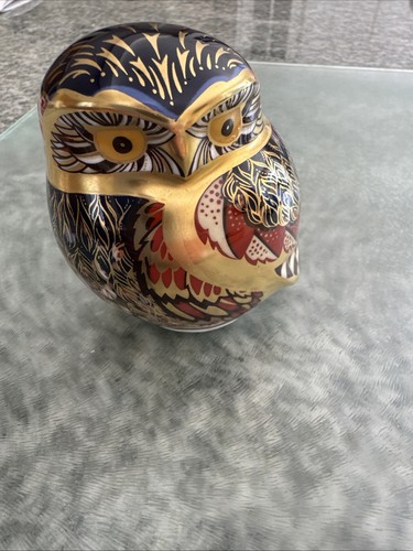 Royal crown derby - crown, owl