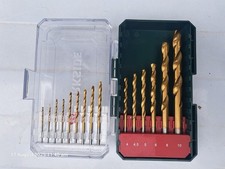 Parkside 15 Piece Drill Bit Set In Plastic Case