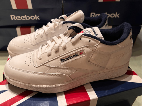 Reebok white sneakers - white, c