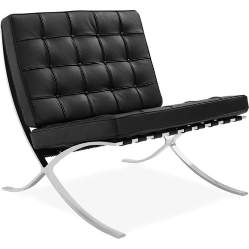 Premium barcelona chair black - premium,