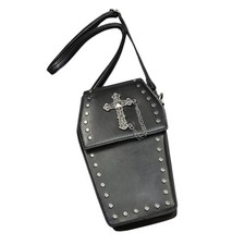 Gothic Cross & Chain Coffin