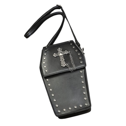 Gothic cross chain coffin - gothic, &