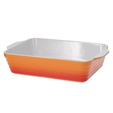 Medium Orange Ombre Stoneware