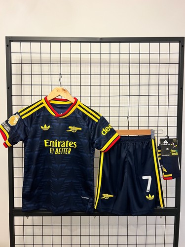 Arsenal kids football away kit - football,