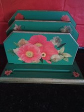 Vintage Wooden Letter Rack