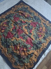 Vintage Oscar de la Renta silk Scarf 30" square