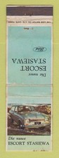 Matchbook Cover - Ford Escort