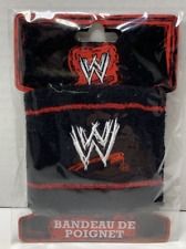 Official WWE Sweatband Wristband WWE Logo Brand New & Sealed NEW OLD STOCK