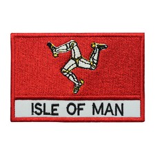 Isle Of Man County Flag Patch